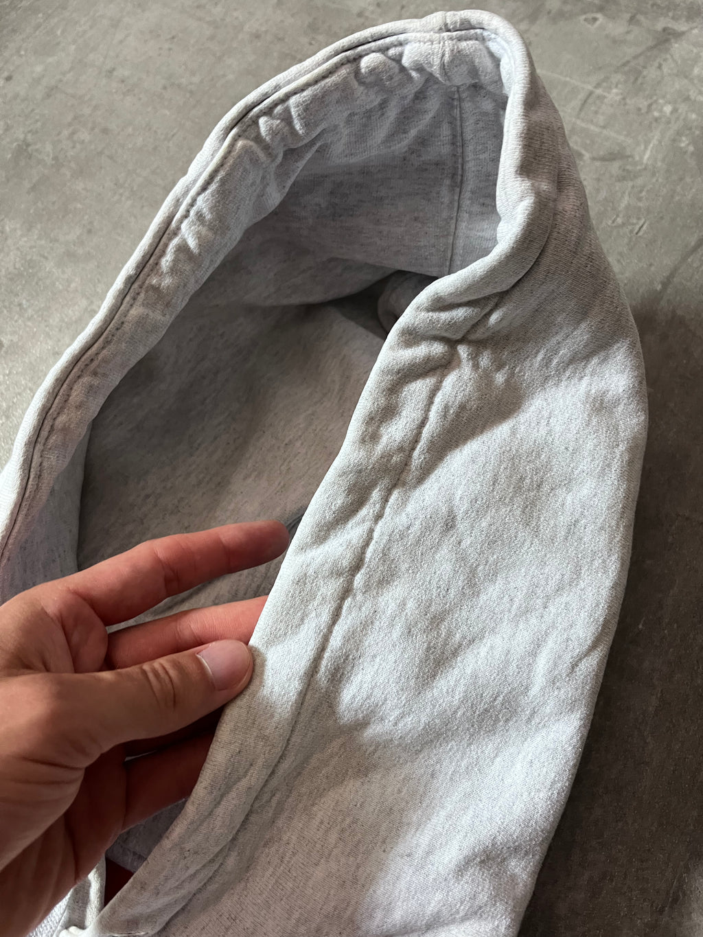 F/W 2017 Supreme Split English Logo Hoodie Pink Grey Men - M