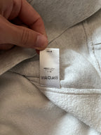 F/W 2017 Supreme Split English Logo Hoodie Pink Grey Men - M