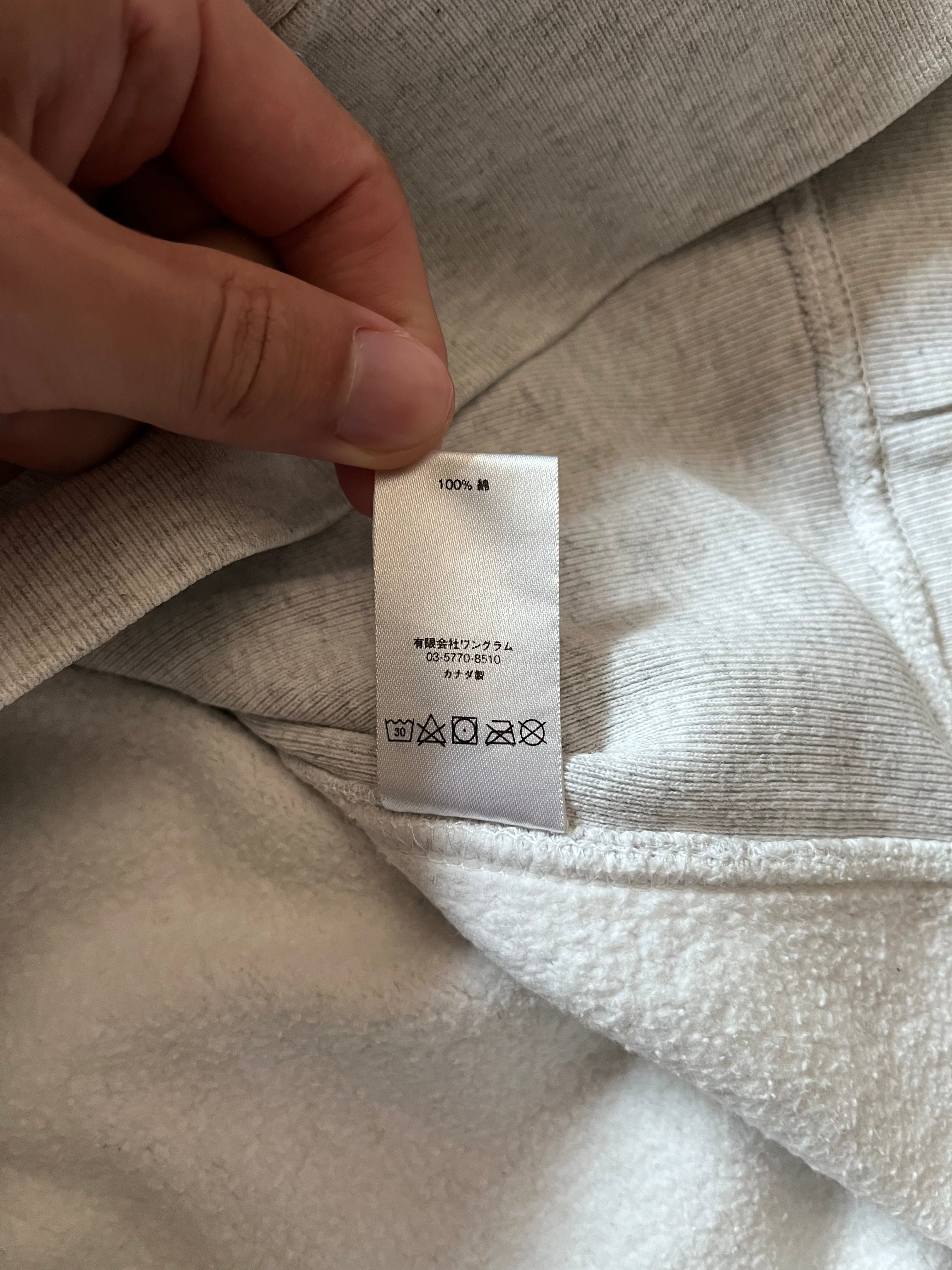 F/W 2017 Supreme Split English Logo Hoodie Pink Grey Men - M