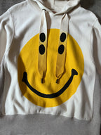Kapital Smiley Rain Face Hoodie Beige Men - S