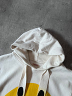 Kapital Smiley Rain Face Hoodie Beige Men - S