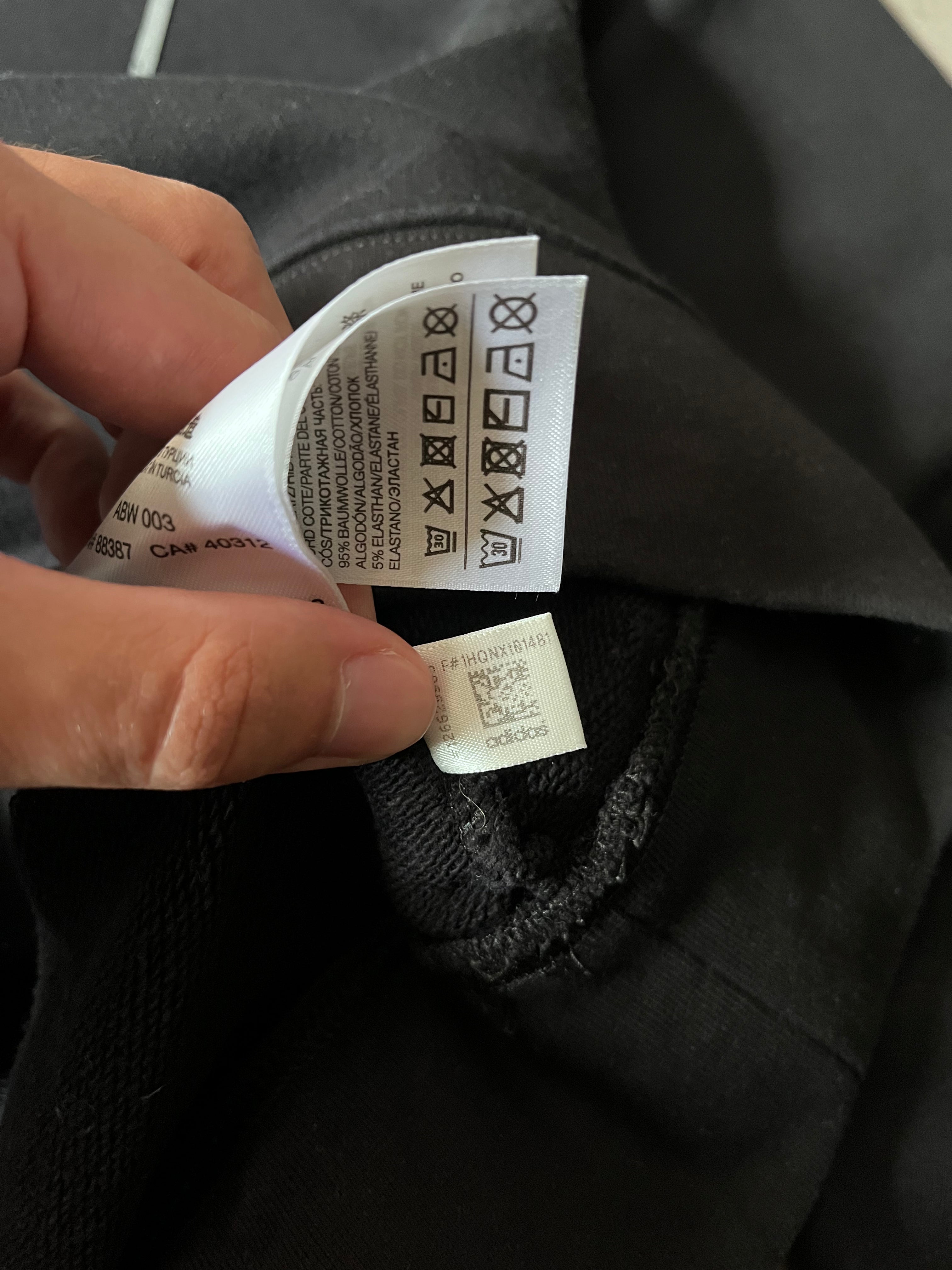 Y-3 Yohji Yamamoto x Adidas Chest Logo Sweatshirt Black Men - M