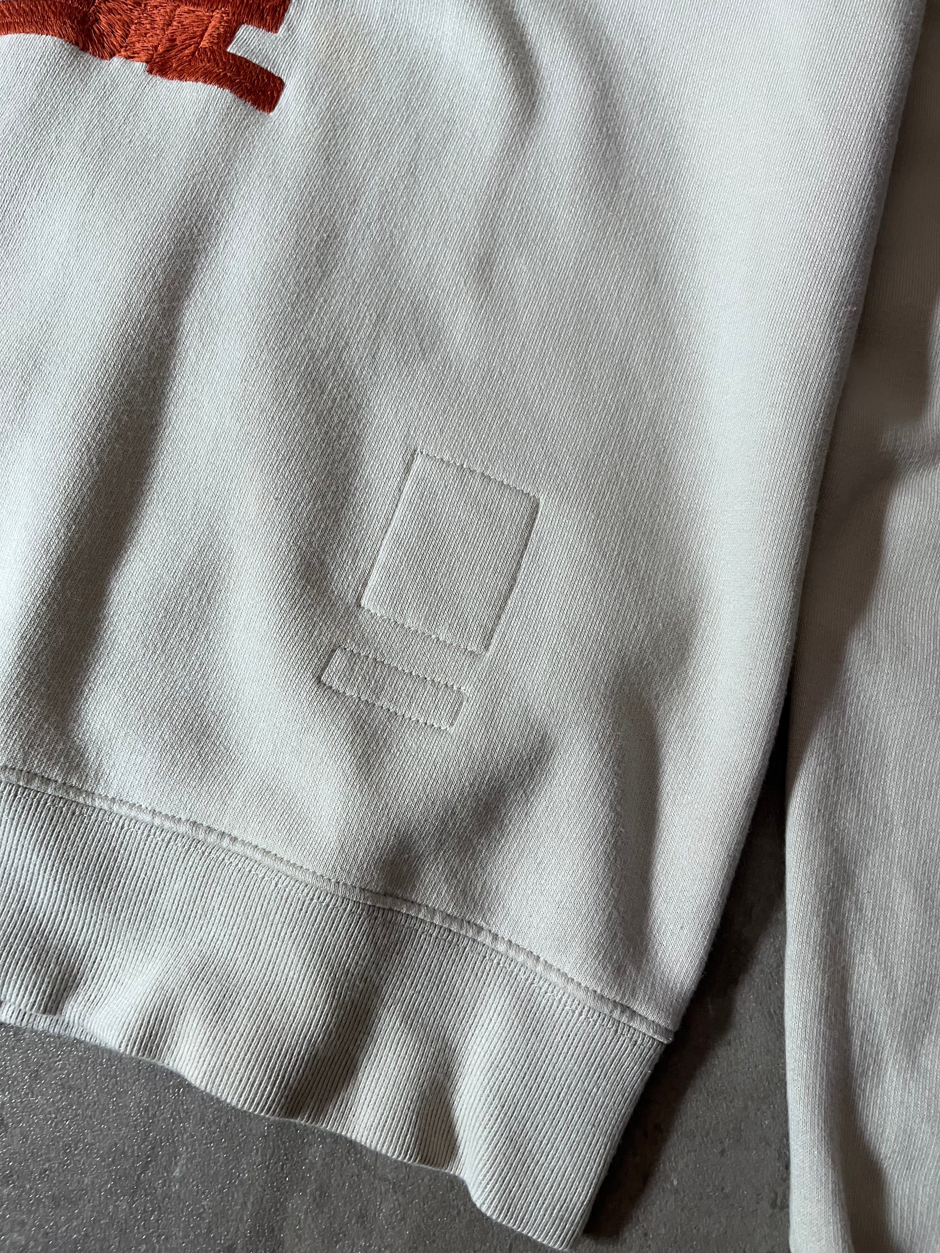 Rick Owens DRKSHDW Embroidered Logo Sweatshirt Beige Men - S
