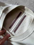 Rick Owens DRKSHDW Embroidered Logo Sweatshirt Beige Men - S