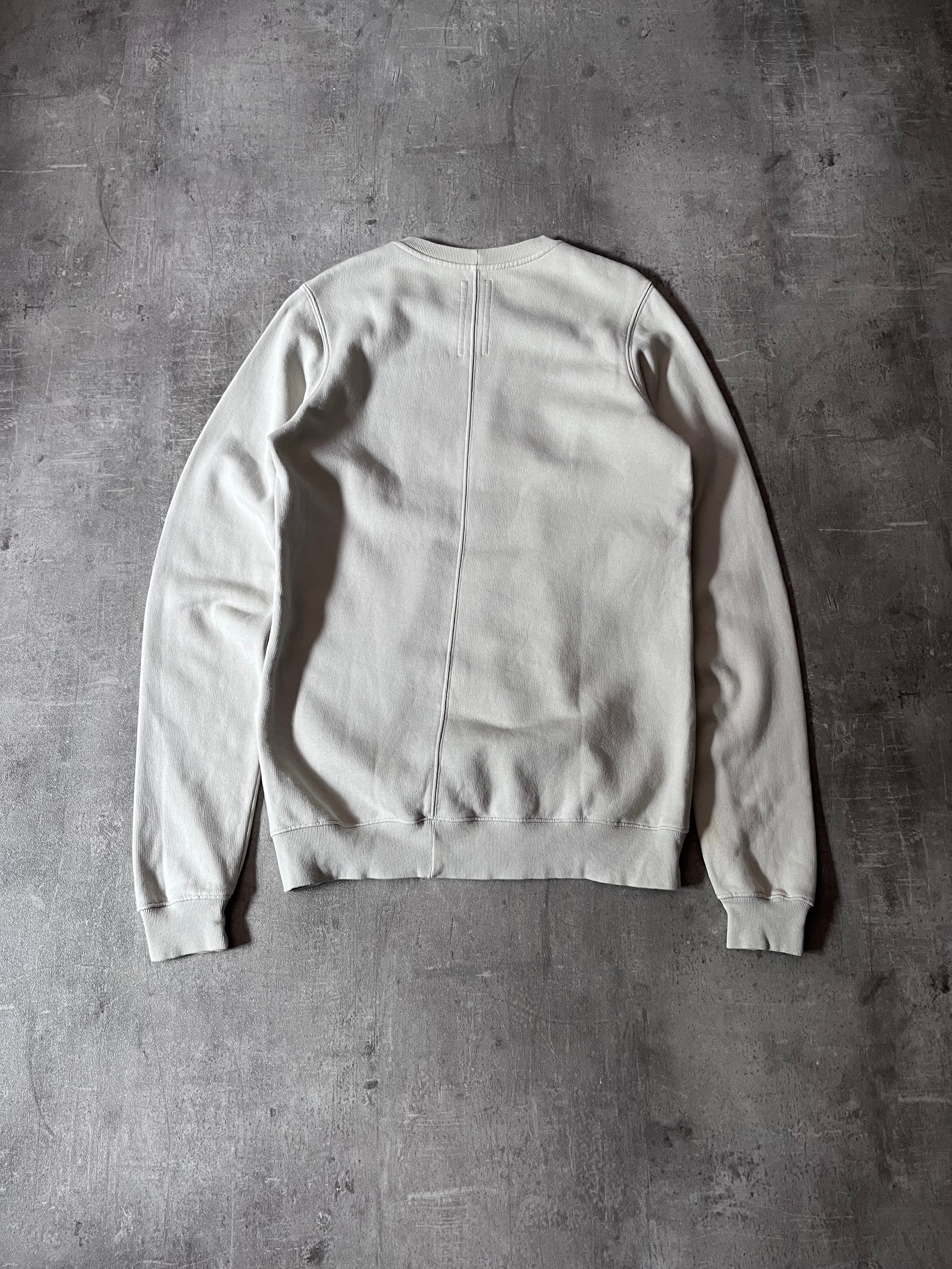 Rick Owens DRKSHDW Embroidered Logo Sweatshirt Beige Men - S