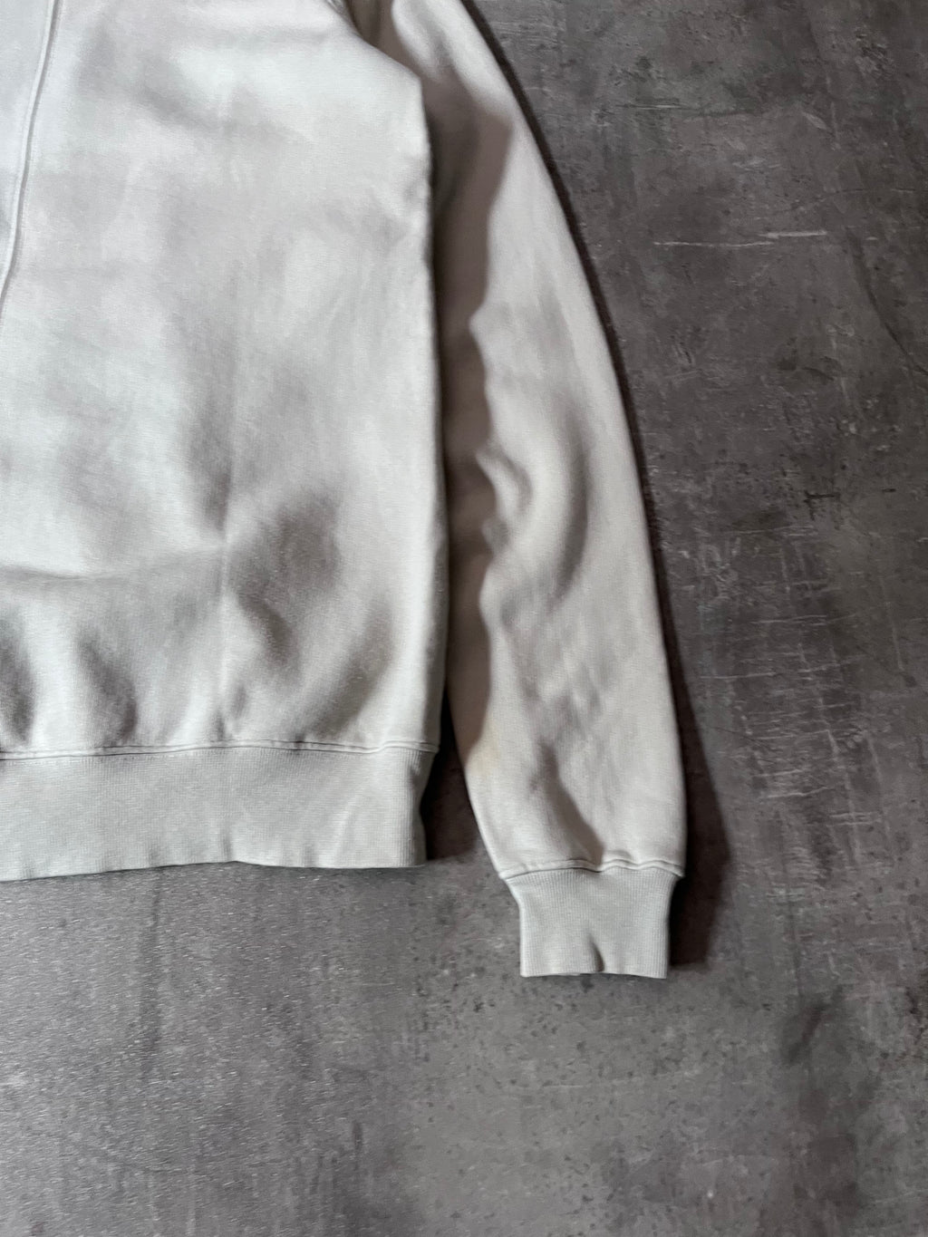 Rick Owens DRKSHDW Embroidered Logo Sweatshirt Beige Men - S