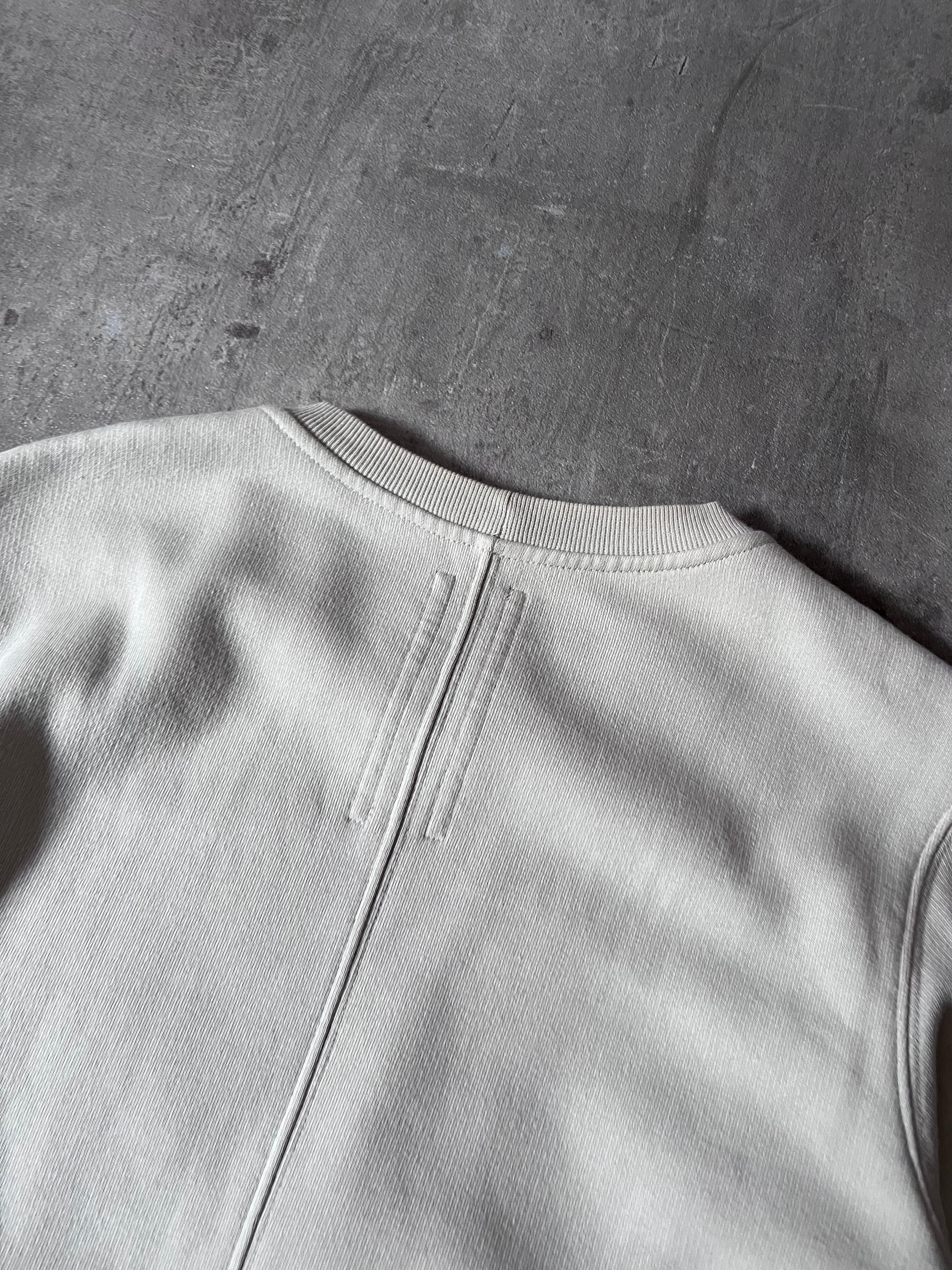 Rick Owens DRKSHDW Embroidered Logo Sweatshirt Beige Men - S