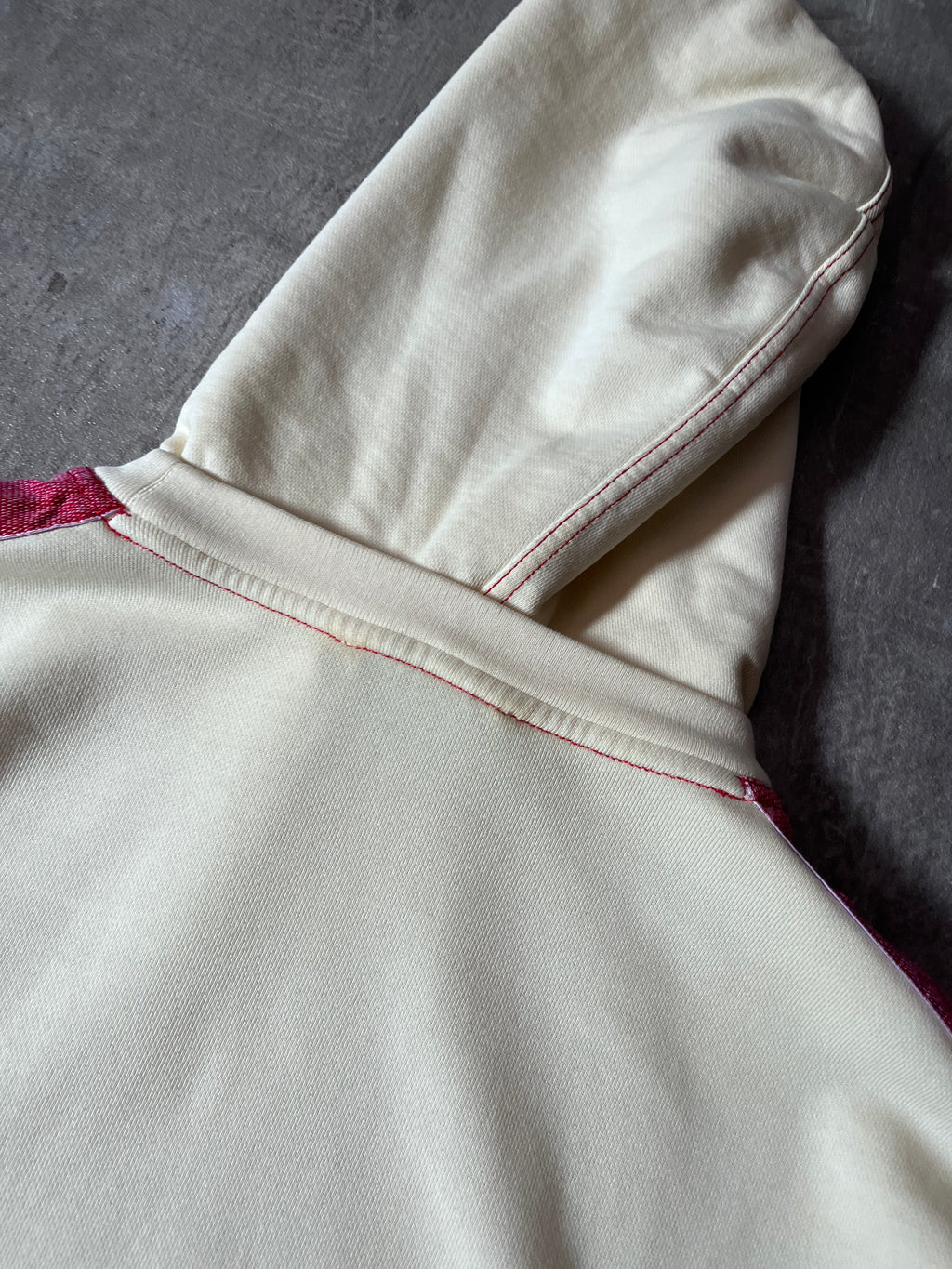 Acne Studios Small Logo Hoodie Cream/Beige Men - XS