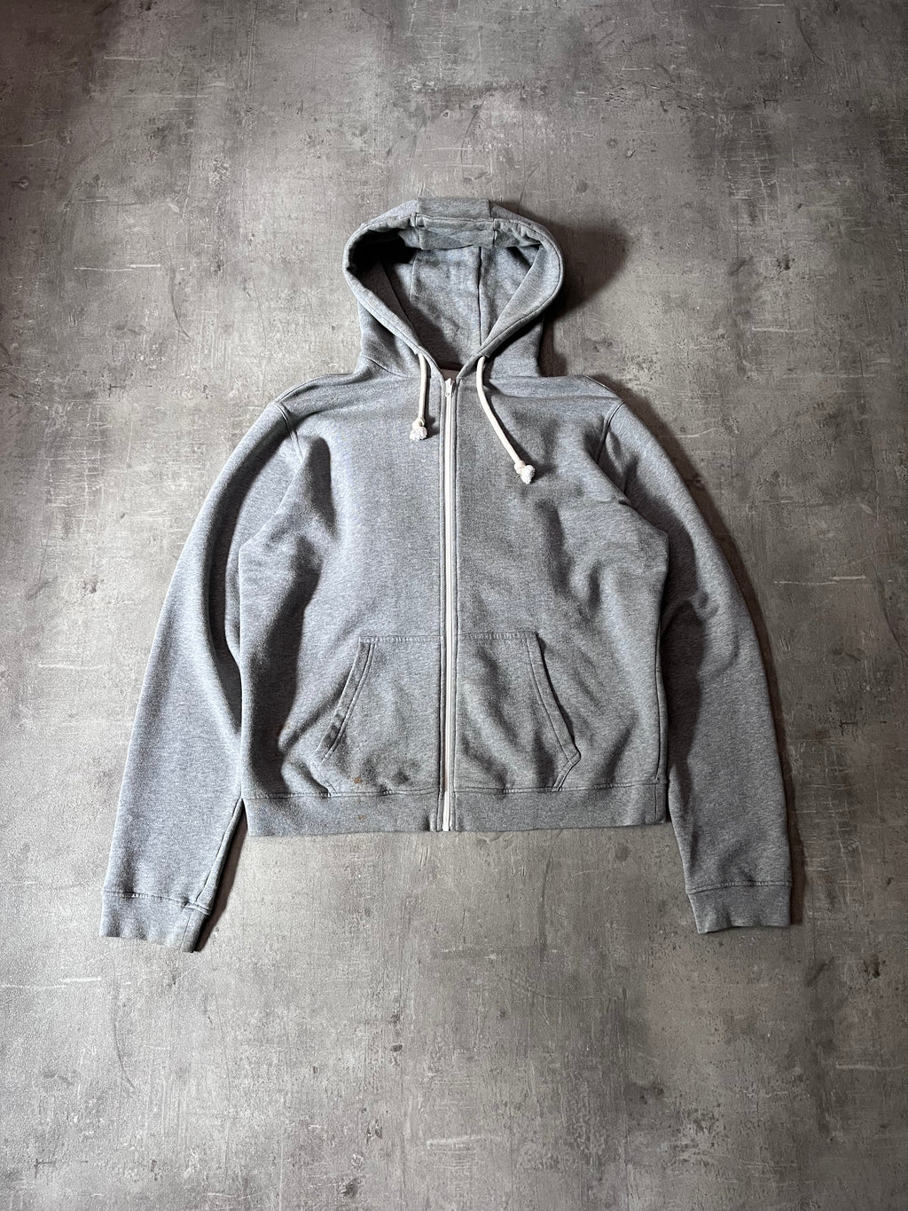 S/S 2018 Maison Margiela "Atelier" Print 2 in 1 Hoodie Jacket Grey Green Men - M
