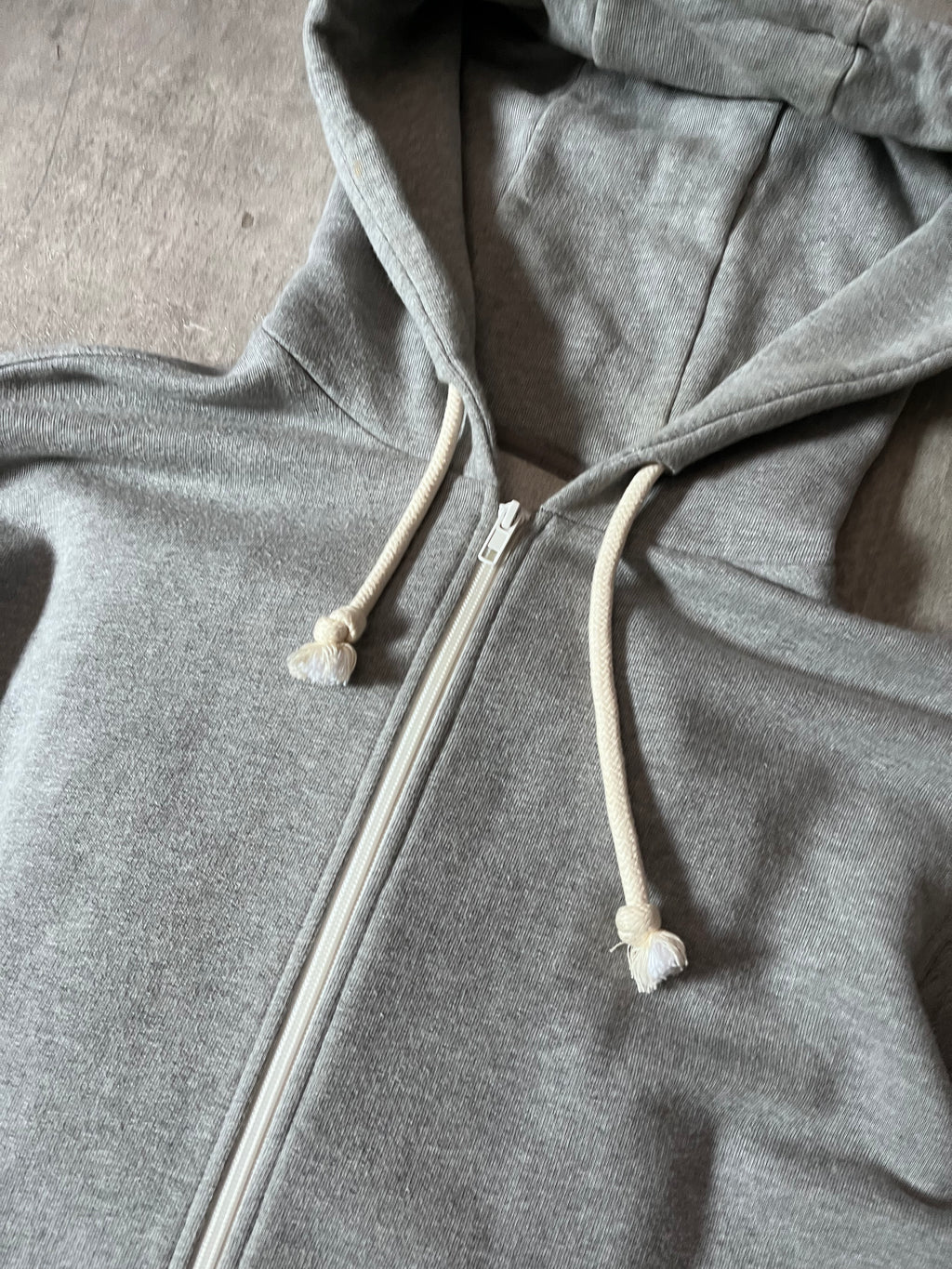 S/S 2018 Maison Margiela "Atelier" Print 2 in 1 Hoodie Jacket Grey Green Men - M