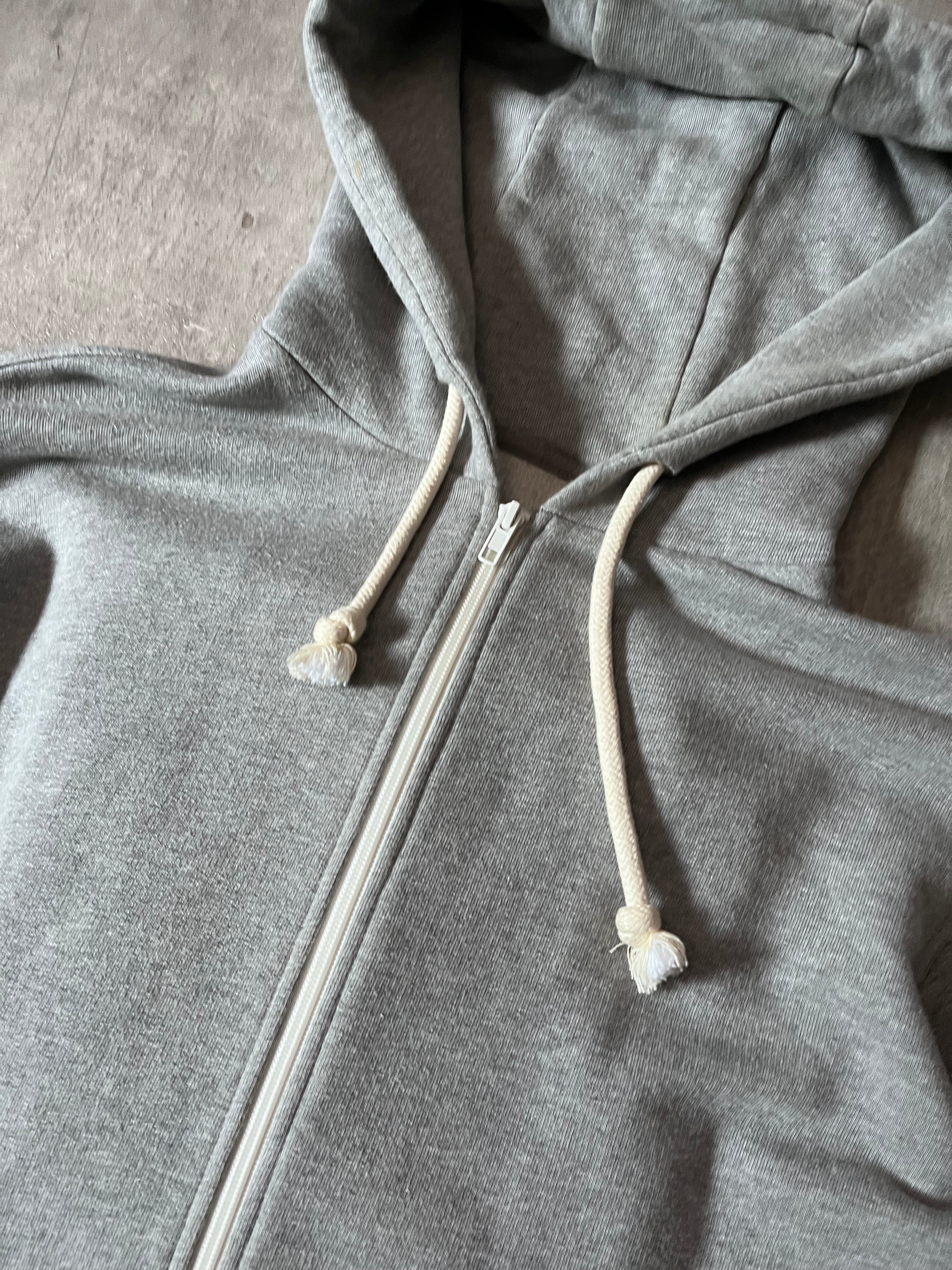 S/S 2018 Maison Margiela "Atelier" Print 2 in 1 Hoodie Jacket Grey Green Men - M