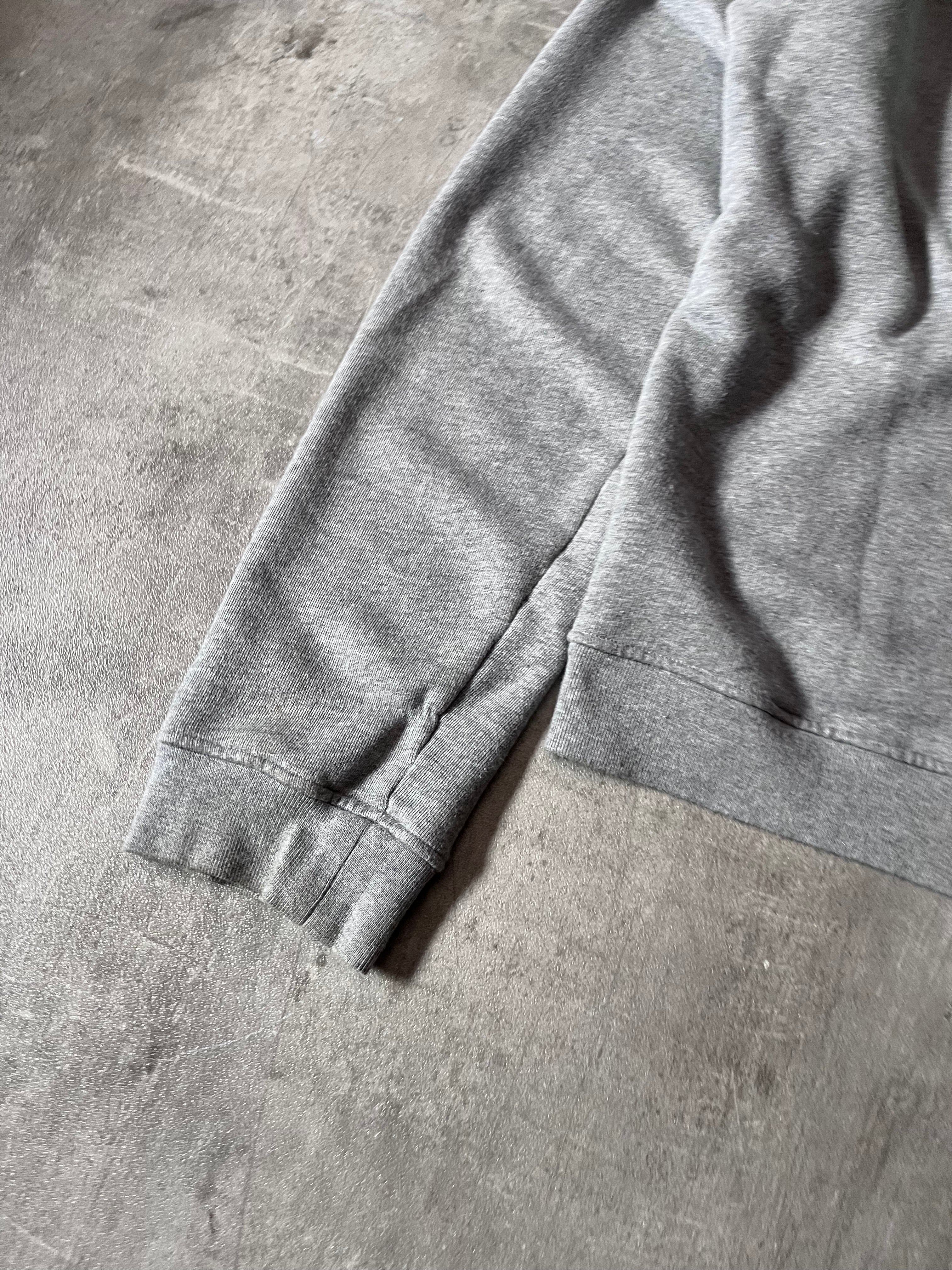 S/S 2018 Maison Margiela "Atelier" Print 2 in 1 Hoodie Jacket Grey Green Men - M