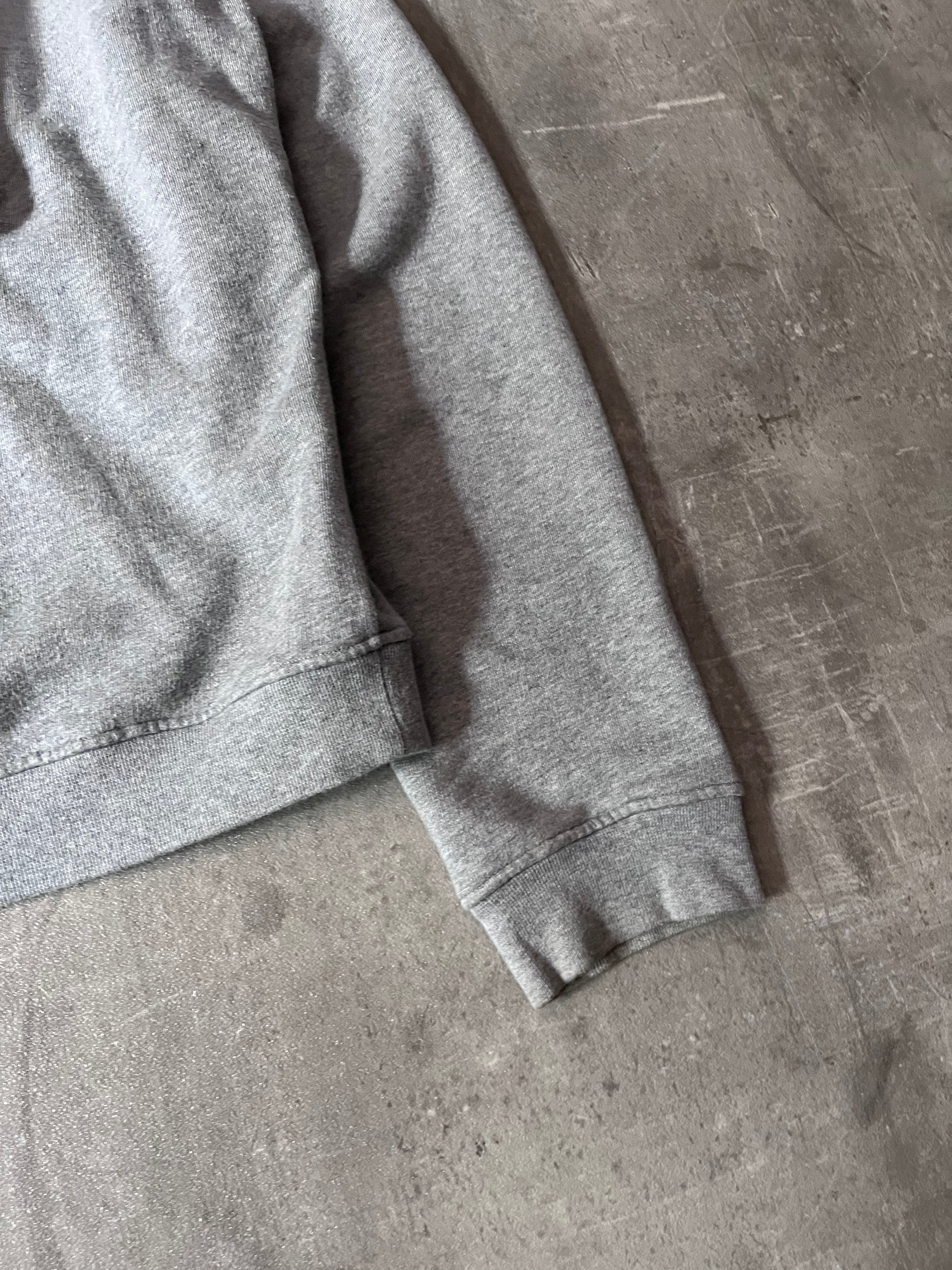 S/S 2018 Maison Margiela "Atelier" Print 2 in 1 Hoodie Jacket Grey Green Men - M