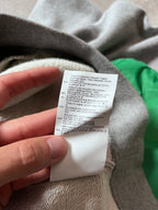 S/S 2018 Maison Margiela "Atelier" Print 2 in 1 Hoodie Jacket Grey Green Men - M