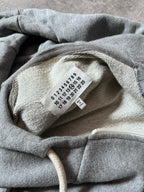 S/S 2018 Maison Margiela "Atelier" Print 2 in 1 Hoodie Jacket Grey Green Men - M