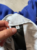 F/W 2021 Balenciaga Political Campaign Distressed Sweter Blue Grey - S