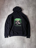 Balenciaga Speed Hunters Print Oversized Hoodie Black Men - L