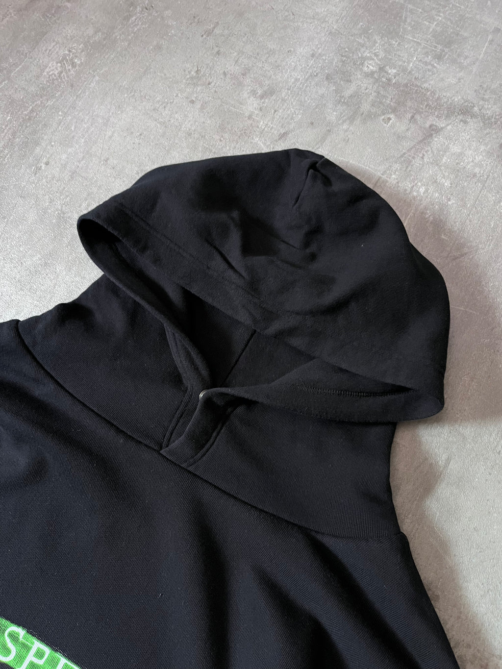 Balenciaga Speed Hunters Print Oversized Hoodie Black Men - L