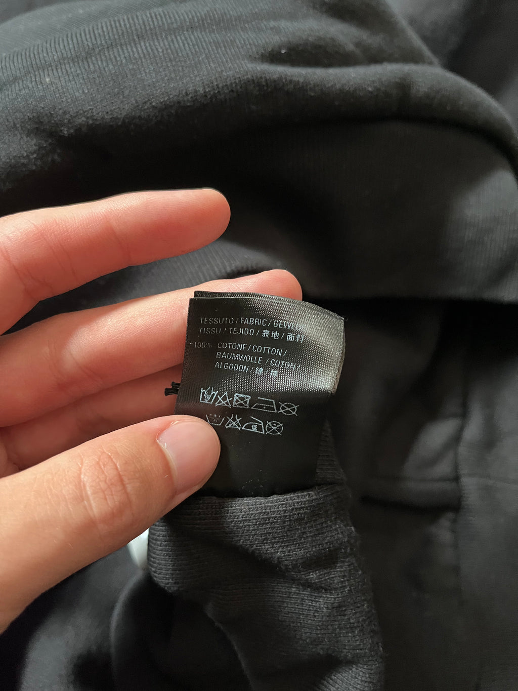 Balenciaga Speed Hunters Print Oversized Hoodie Black Men - L