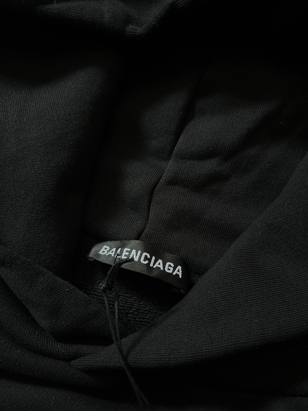 Balenciaga Olympics Flame Oversize Hoodie Black Men - M