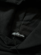 Balenciaga Olympics Flame Oversize Hoodie Black Men - M