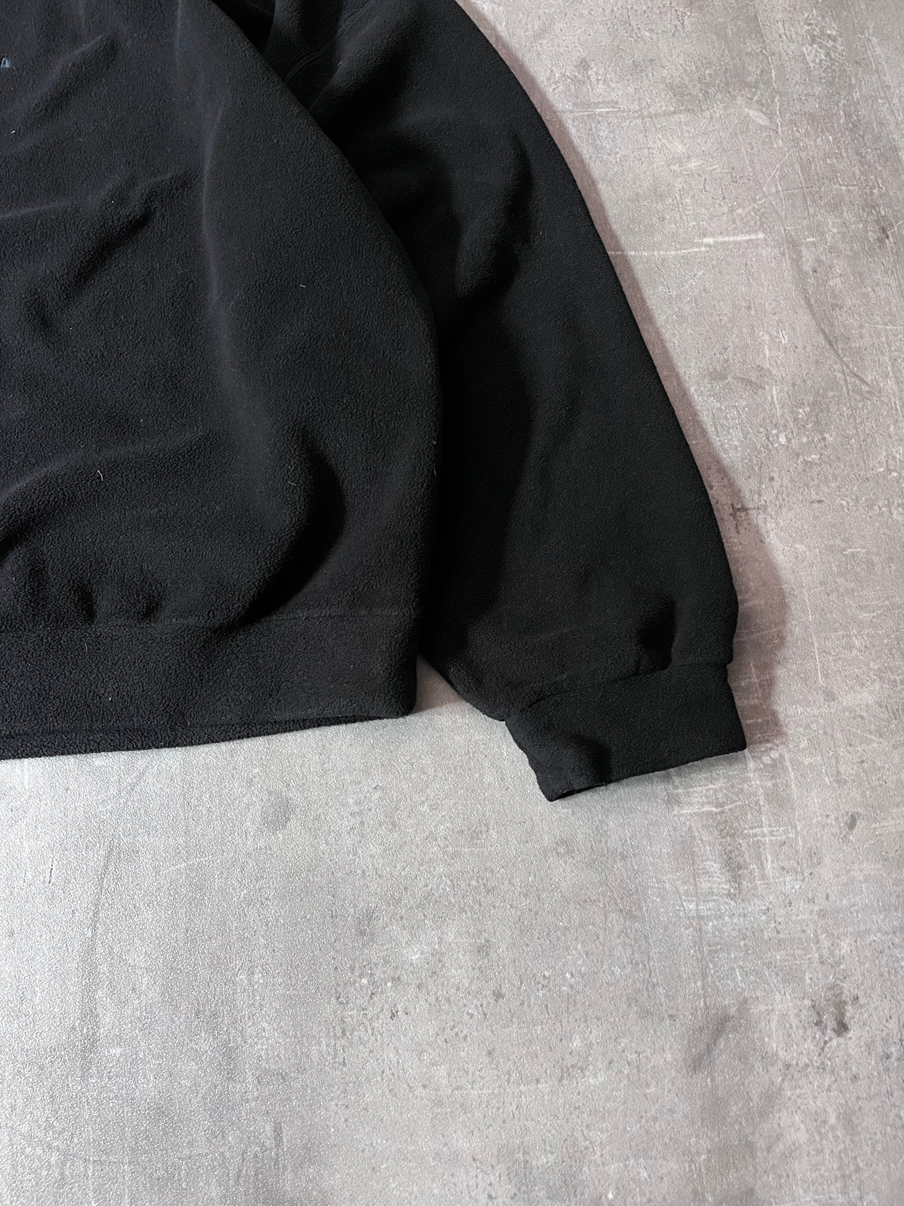 F/W 2023 Balenciaga Unity Sport Logo Oversize High Neck Fleece Black Men - XSS