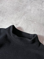 F/W 2023 Balenciaga Unity Sport Logo Oversize High Neck Fleece Black Men - XSS