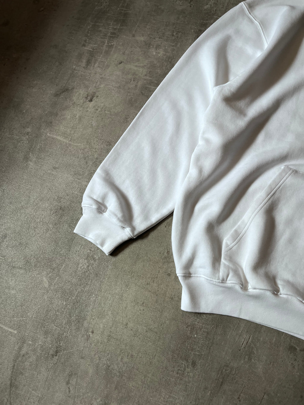 Balenciaga BB Logo Print Hoodie White Men - M