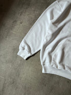 Balenciaga BB Logo Print Hoodie White Men - M
