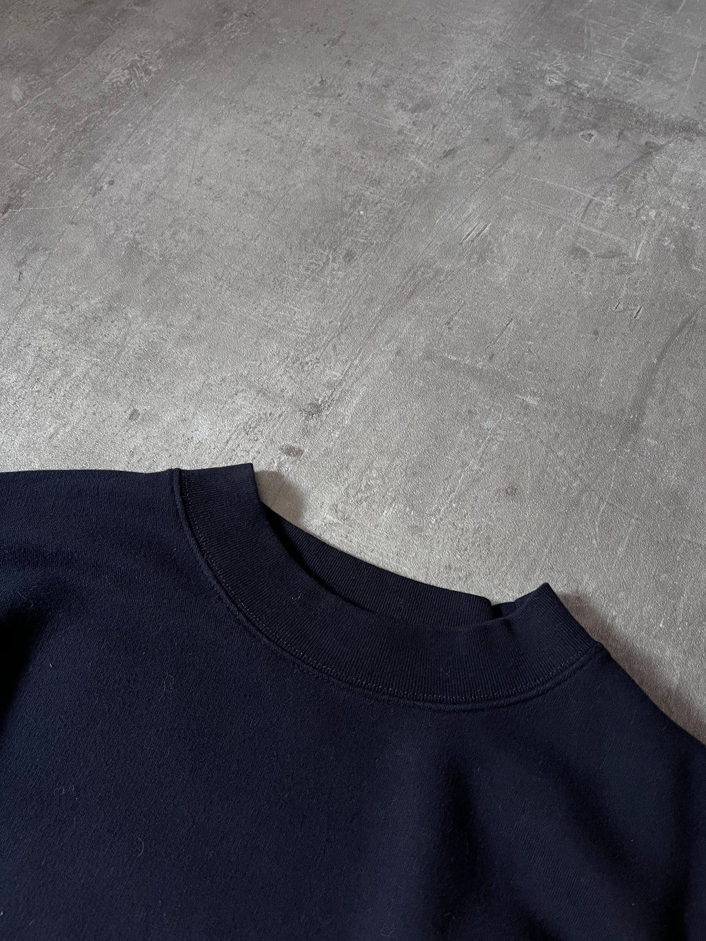Balenciaga Quest Logo Sporty B Sweatshirt Navy Men - S