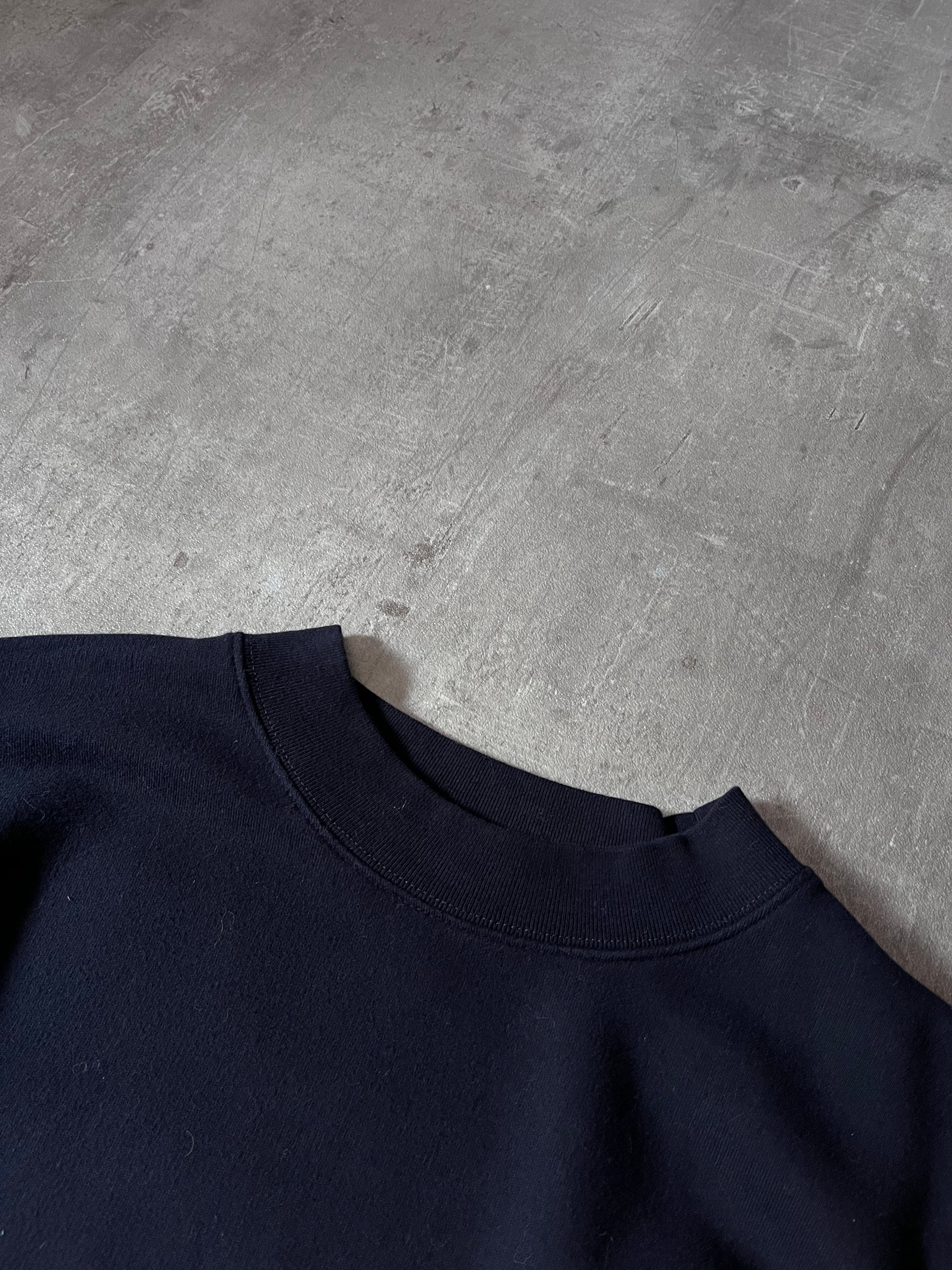 Balenciaga Quest Logo Sporty B Sweatshirt Navy Men - S