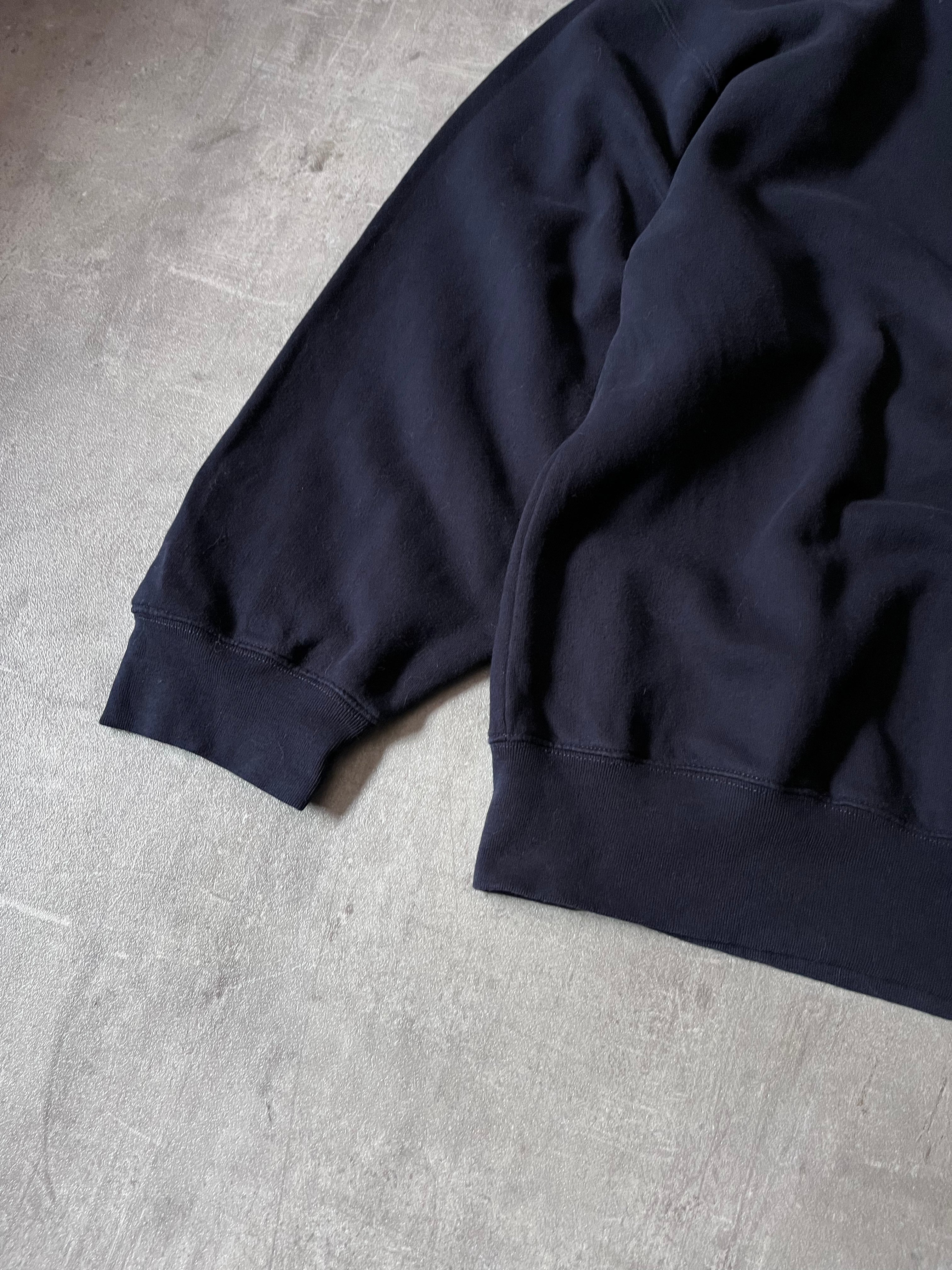 Balenciaga Quest Logo Sporty B Sweatshirt Navy Men - S