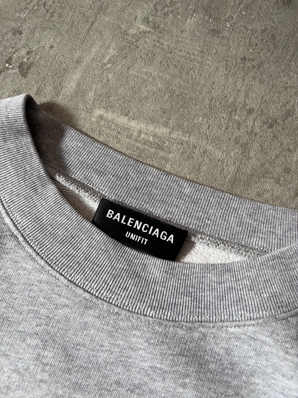 Balenciaga Soccer Logo Boxy Sweatshirt Grey Men - M