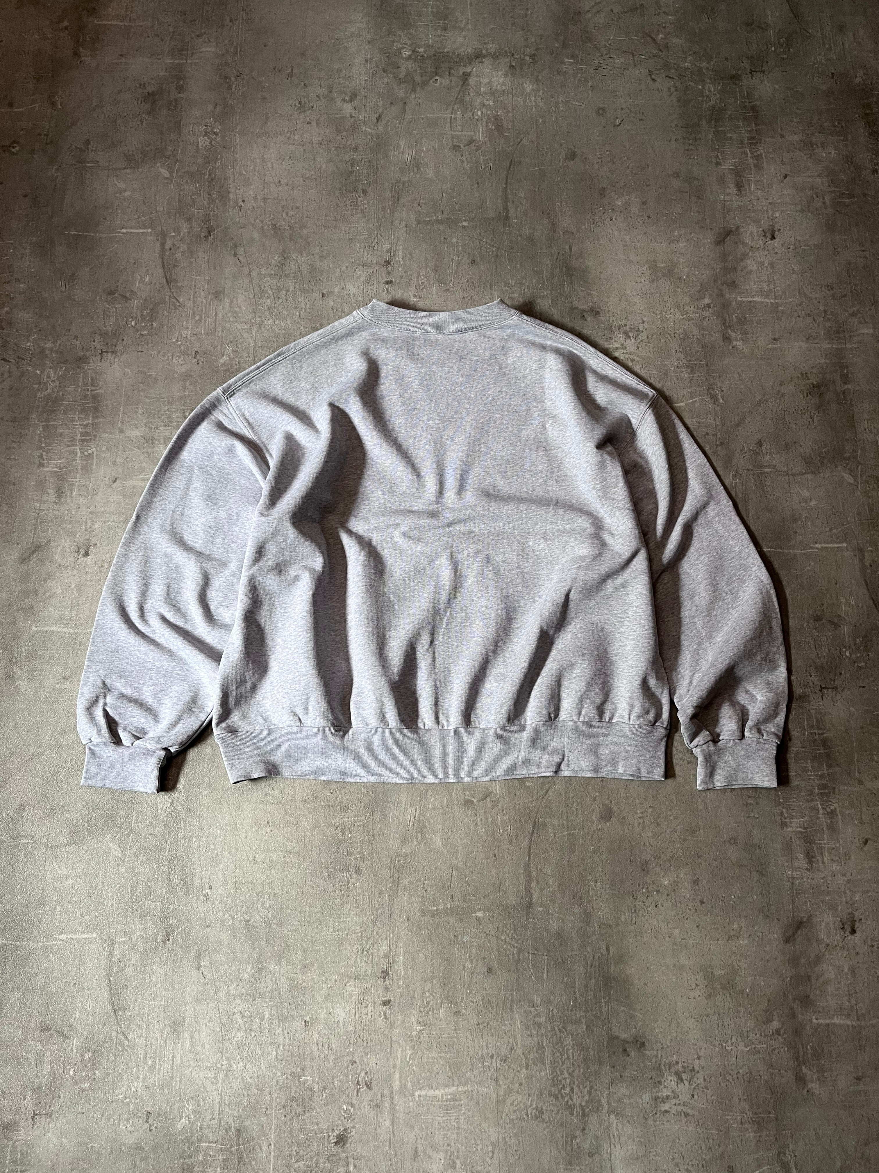 Balenciaga Soccer Logo Boxy Sweatshirt Grey Men - M