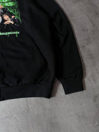 Balenciaga Speed Hunters Print Oversize Zip Hoodie Black Men - S