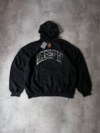 Balenciaga Skater Distressed Hoodie Black Men - XL