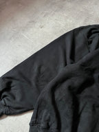 Balenciaga Skater Distressed Hoodie Black Men - XL