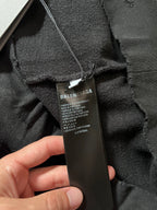 Balenciaga Skater Distressed Hoodie Black Men - XL