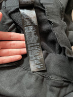 Balenciaga Skater Distressed Hoodie Black Men - XL
