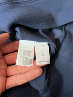 Brunello Cucinelli "Be Conscious" Embroidered Sweatshirt Blue Men - S