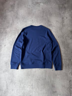 Brunello Cucinelli "Be Conscious" Embroidered Sweatshirt Blue Men - S
