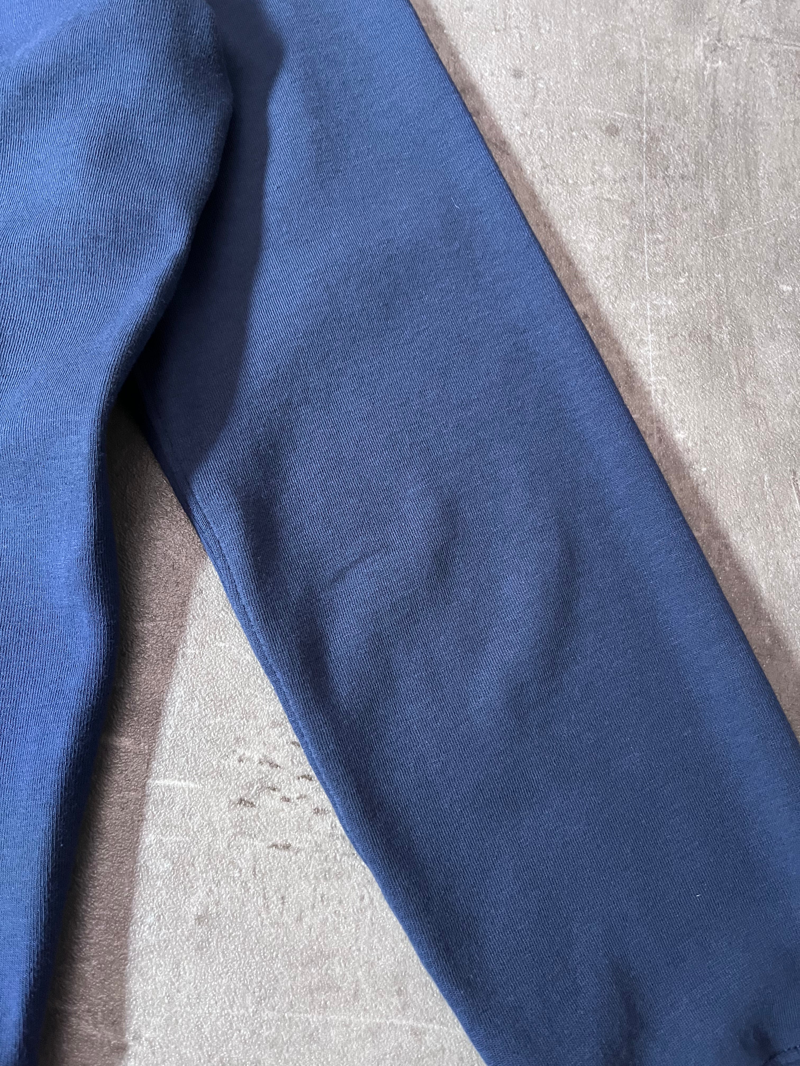 Brunello Cucinelli "Be Conscious" Embroidered Sweatshirt Blue Men - S