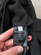Balenciaga Skater Distressed Hoodie Black Men - XL