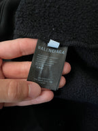 Balenciaga Speed Hunters Print Hoodie Black Women - M