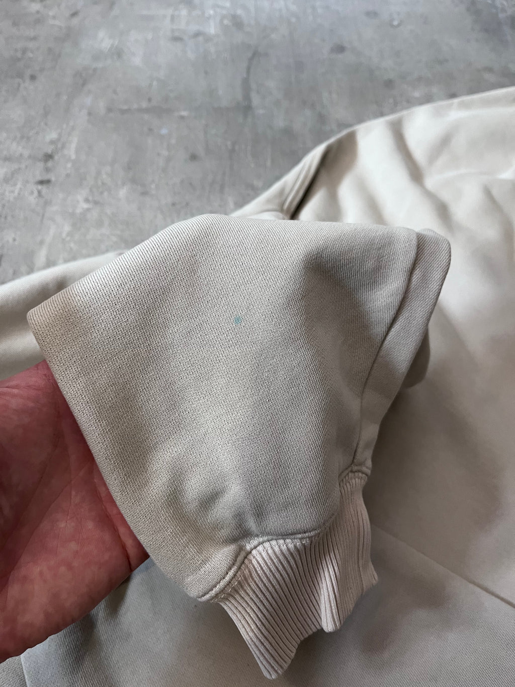 Acne Studios "Propaganda" Print Sweatshirt Beige Men - XS