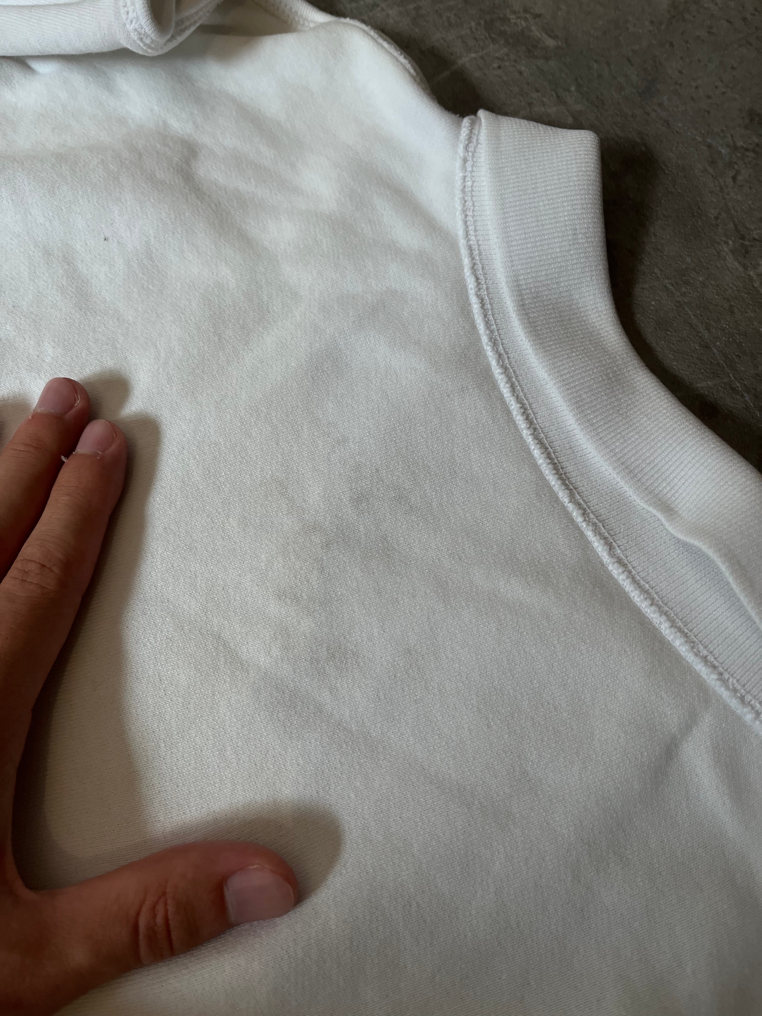 F/W 2019/20 Raf Simons "Heroes Losers" Polo Sweatshirt White Men - M