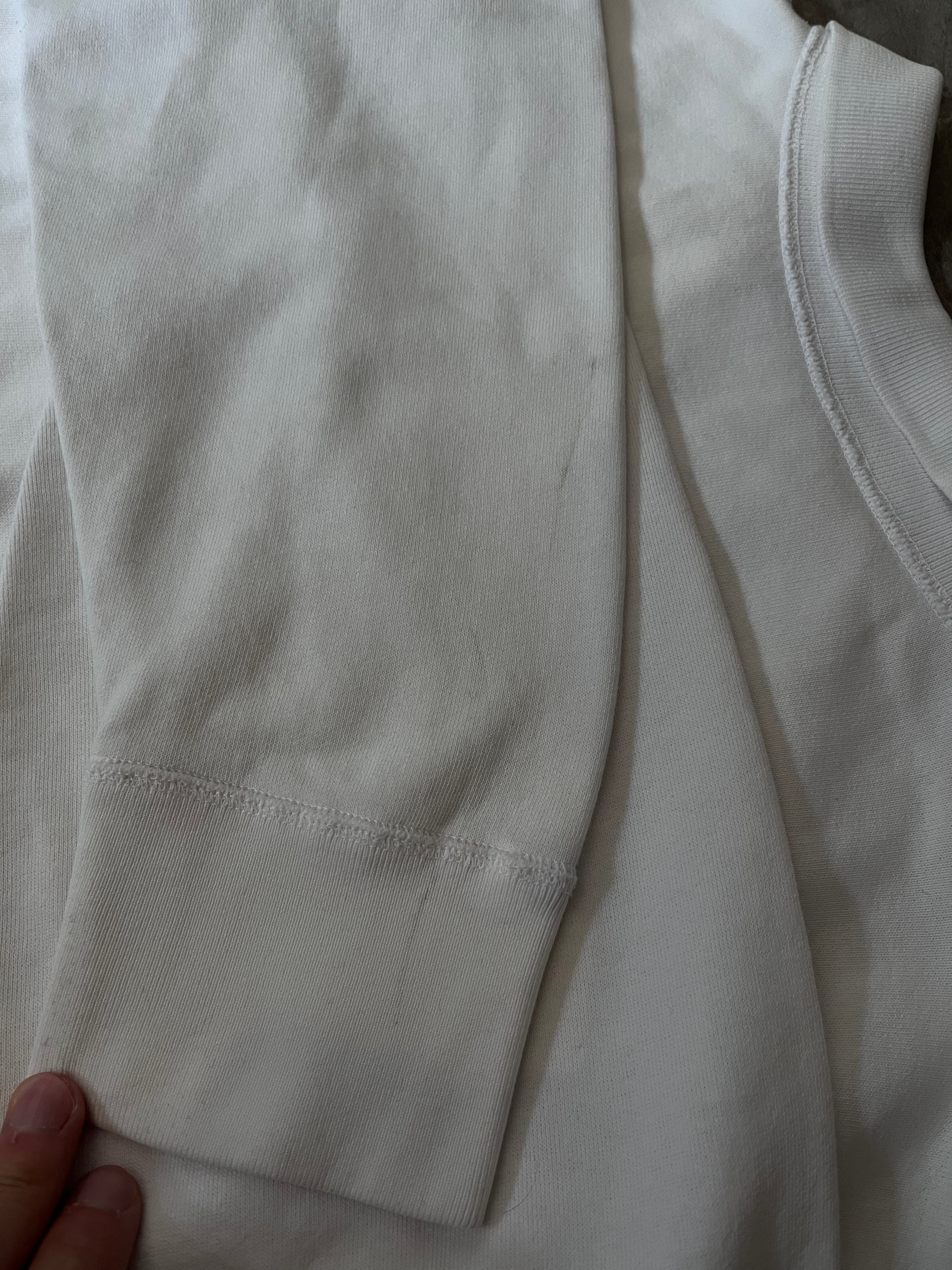 F/W 2019/20 Raf Simons "Heroes Losers" Polo Sweatshirt White Men - M