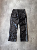 Our Legacy Extended Third Cut Polyurethane Pants Brown Men - 32