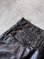 Our Legacy Extended Third Cut Polyurethane Pants Brown Men - 32