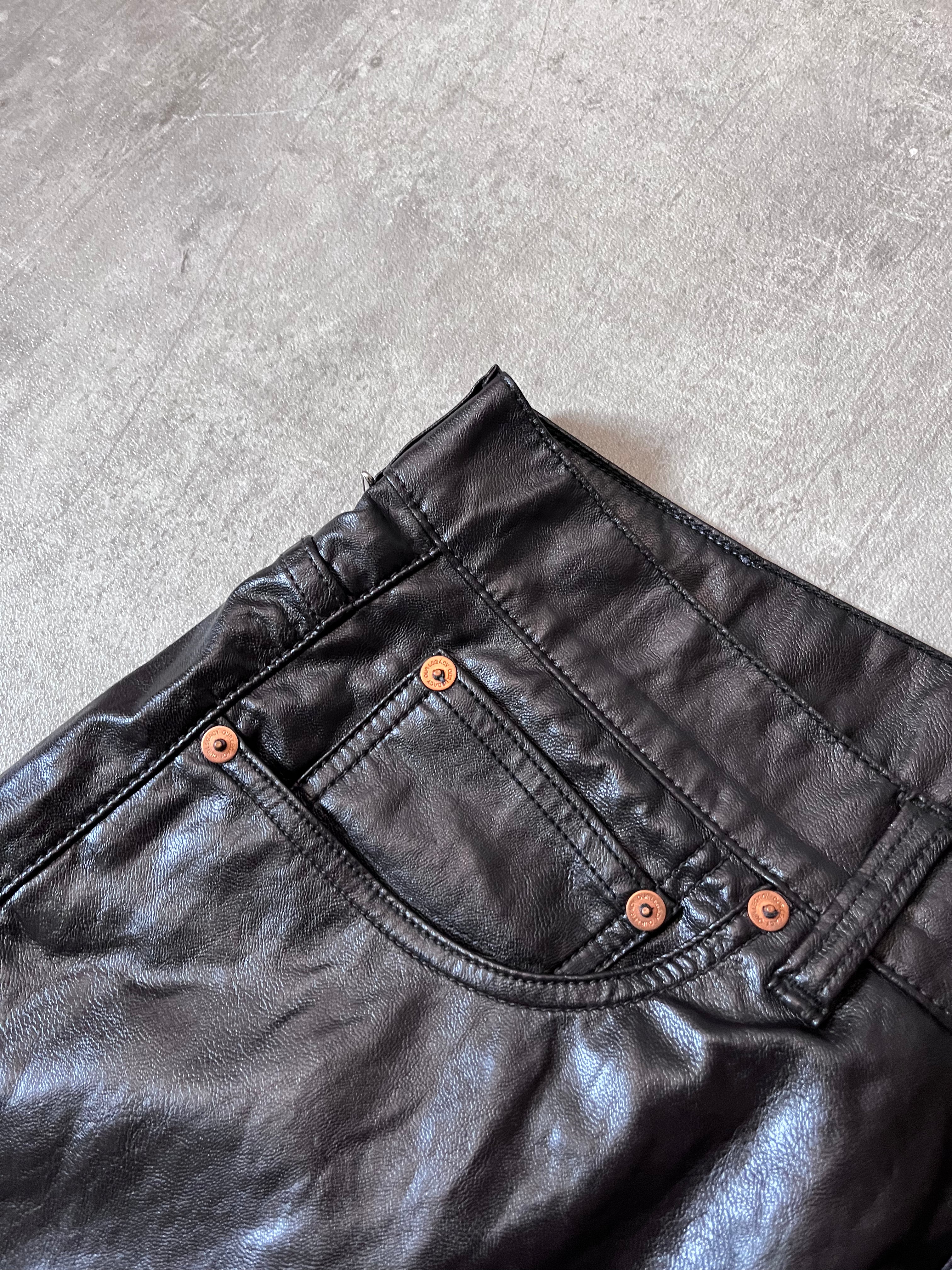 Our Legacy Extended Third Cut Polyurethane Pants Brown Men - 32
